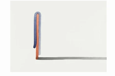 Silvia Bächli, Ohne Titel, 2016 60 x 80 cm Gouache auf Papier
